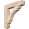 Ekena Millwork Olympic Craftsman Smooth Bracket, Douglas Fir, 5 1/2"W x 32"D x 32"H BKT06X32X32OLY04SDF - alternate 1